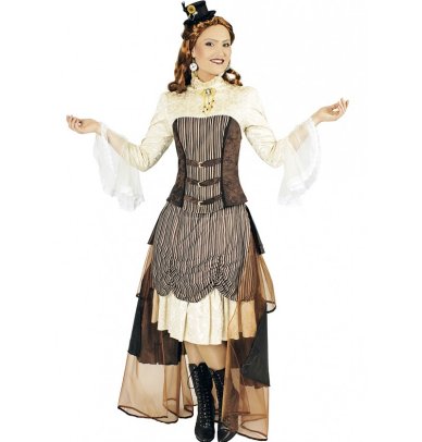 Steampunk Victoria Robe+Corsage, 36/38