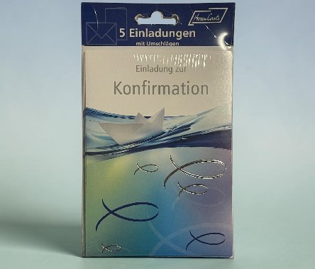 Einladung zur Konfirmation, 5 St�ck