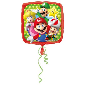 Folien Ballon Super Mario, 43 cm