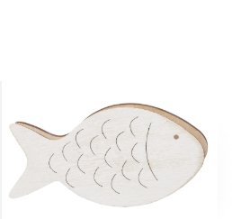 Deko Fisch mit Klammer, 1 Stck