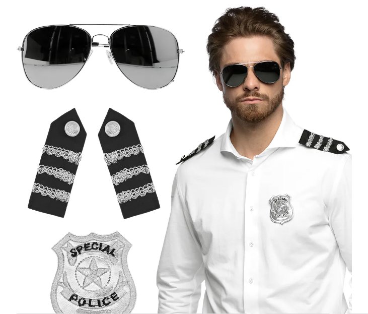 Verkleidungsset Polizist