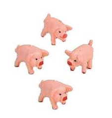Glücksschwein mit Schwänzchen