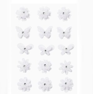 SOFTY-Sticker Blten und Schmetterlinge