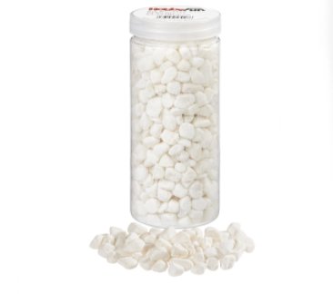 	Deko-Steine weiss mittel, 500 g