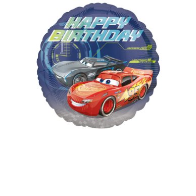 Happy Birthday Ballon CARS - Autos