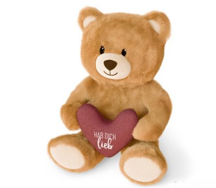 Muttertag Teddy mit Herz