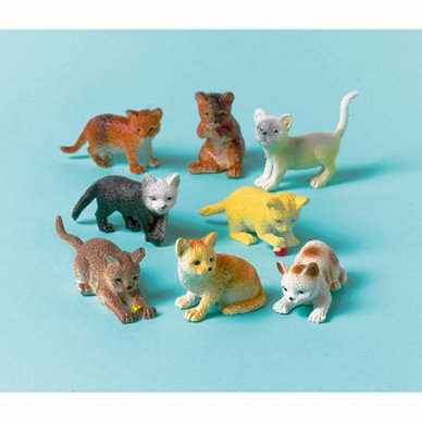 Spielzeug Katzen, 12 Stck