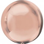 Kugelballon - Orbz - Rosegold, 53 cm