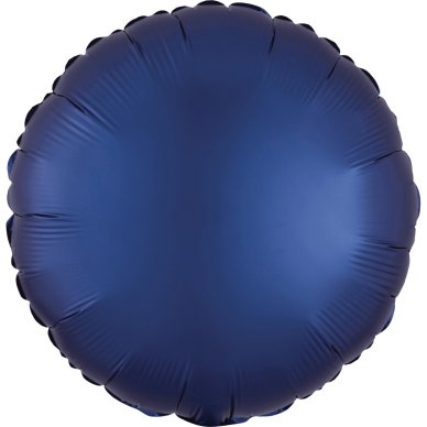 Ballon, rund, navy blau, 43 cm