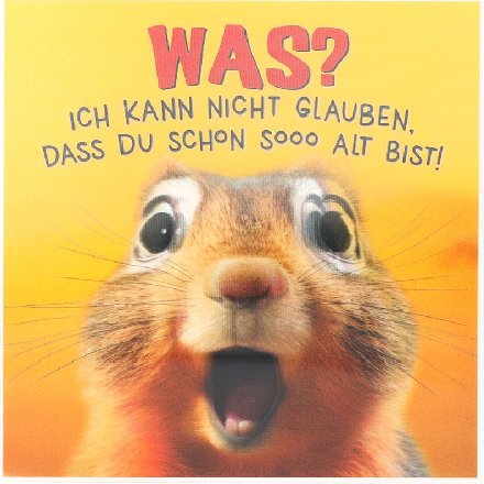 3D Musikkarte Geburtstag