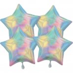 Multi-Pack Iridescent Rainbow Pastell, 4 Stck