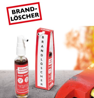 Brandlscher mit Alkohol