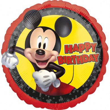 Happy Birthday Mickey Ballon