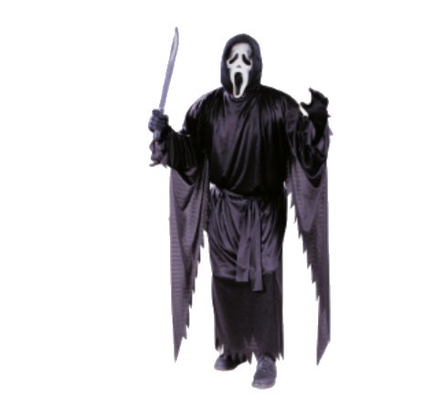 Scream Kost�m mit Maske