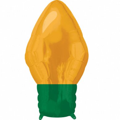Folienballon - Lichterkettenlicht Gold