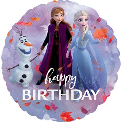 Folienballon Frozen Happy Birthday