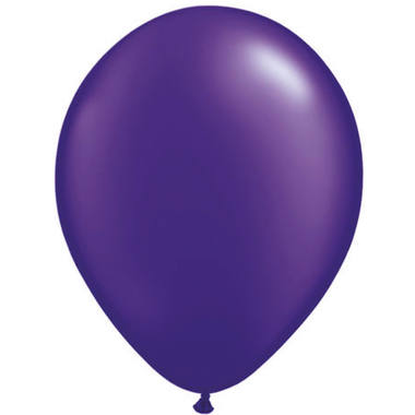 Lila Metallic Ballons 13 cm - 100 Stck