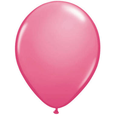Rosefarbene Ballons 13 cm - 100 Stck