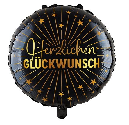 Folienballon Herzlichen Gl�ckwunsch