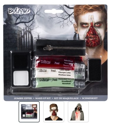 Schminkset Zombie-Reiverschluss