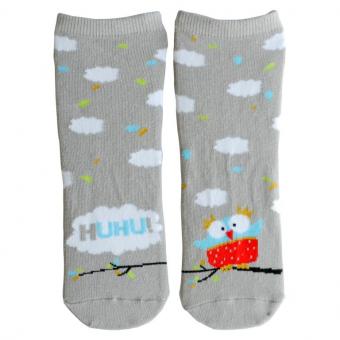 Zaubersocken Motiv Huhu