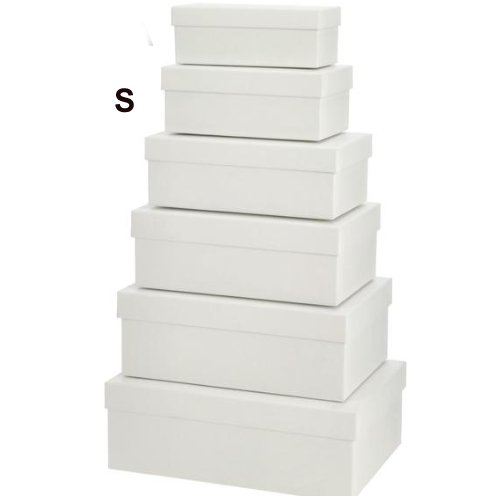 Geschenkschachtel wei, S