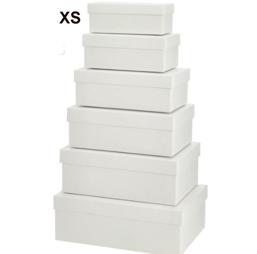 Geschenkschachtel wei, XS