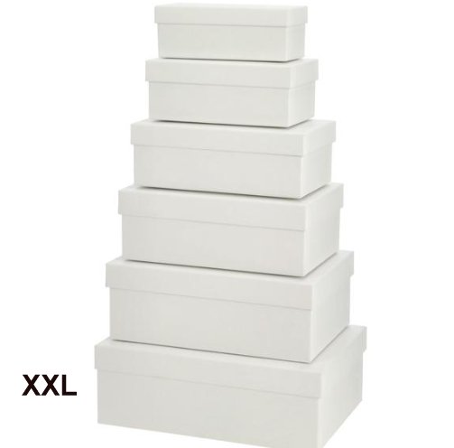 Geschenkschachtel wei, XXL