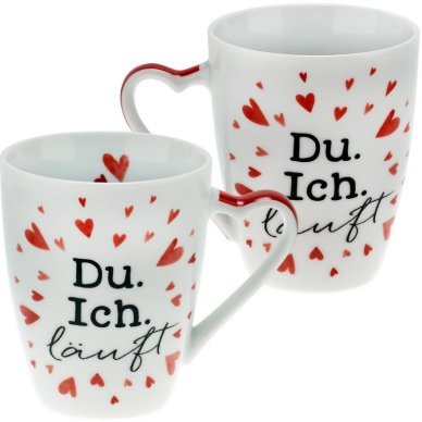 Tasse Du. Ich. luft