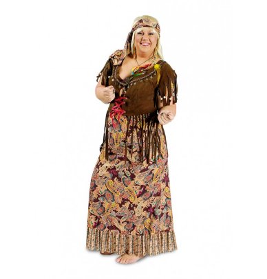 bergren Hippie Kleid, XXL