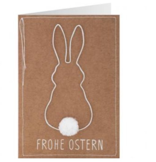 Osterkarte - Frohe Ostern