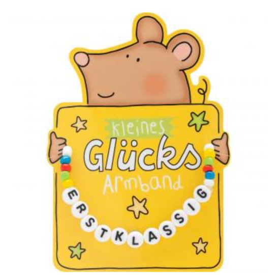 Kleines Glcksarmband Maus