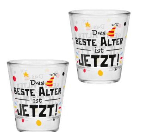 Schnapsglas Alter