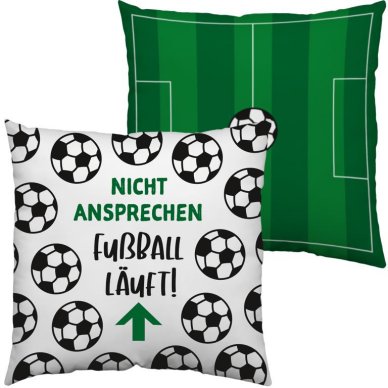 Baumwoll Kissen Fuball