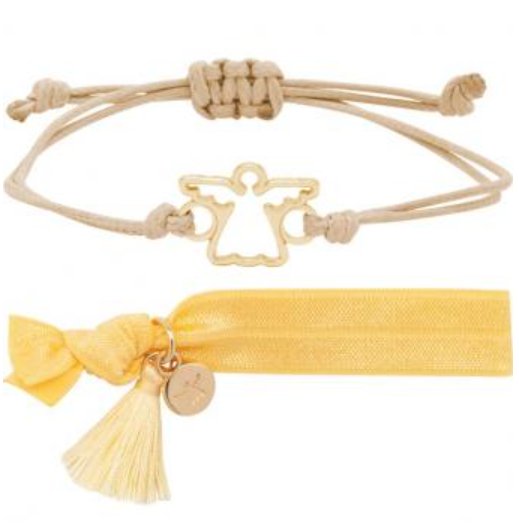 Armband Set - Engel gold