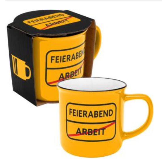 Lieblingsbecher Feierabend