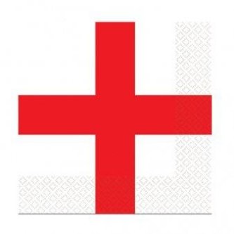 Servietten Mit England Fahne