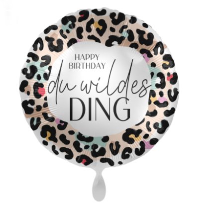 Happy Birthday - Du wildes Ding