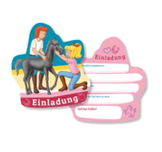 Bibi & Tina Einladungskarten