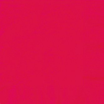 Servietten Rot 33cm, 20 Stck
