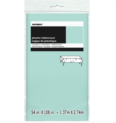 Tischdecke PVC mint/minze