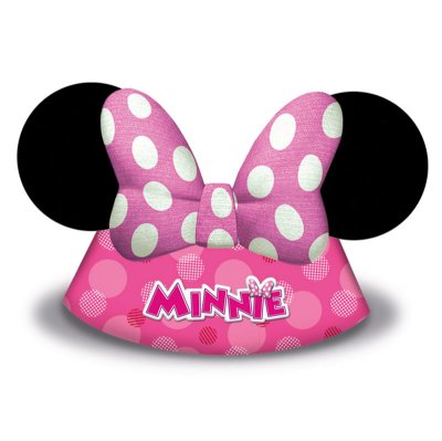 Partyhte Minnie Maus Ohren, 6 Stck
