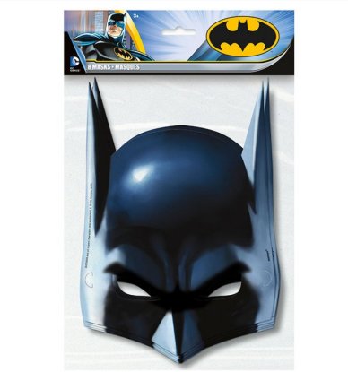 Maske Batman, 6 Stck