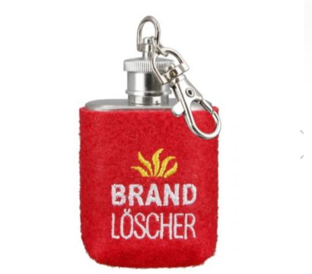 Schlsselanhnger Flachmann Brandlscher