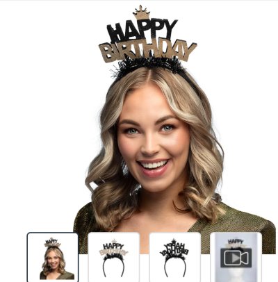 Diadem Happy Birthday