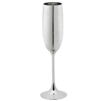 Sektglas, silber fr 125ml