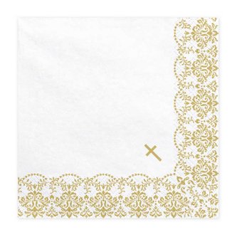Servietten Goldenes Kreuz