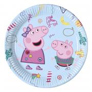 Pappteller Peppa Pig, 8 Stck