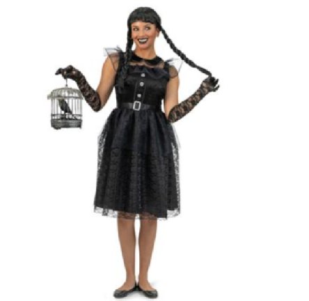 Halloween Verkleidung, schwarz, 40-42