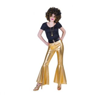 Disco Fieber Hose in gold, 44/46